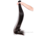 Gebrauchshaar 32 34 36 38 40 Zoll Straight Human Hair Webbündel jungfräuliche brasilianische Haarerweiterung